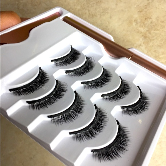 Magnetic eyelashes faux mink super short l… - Picture 3 of 12